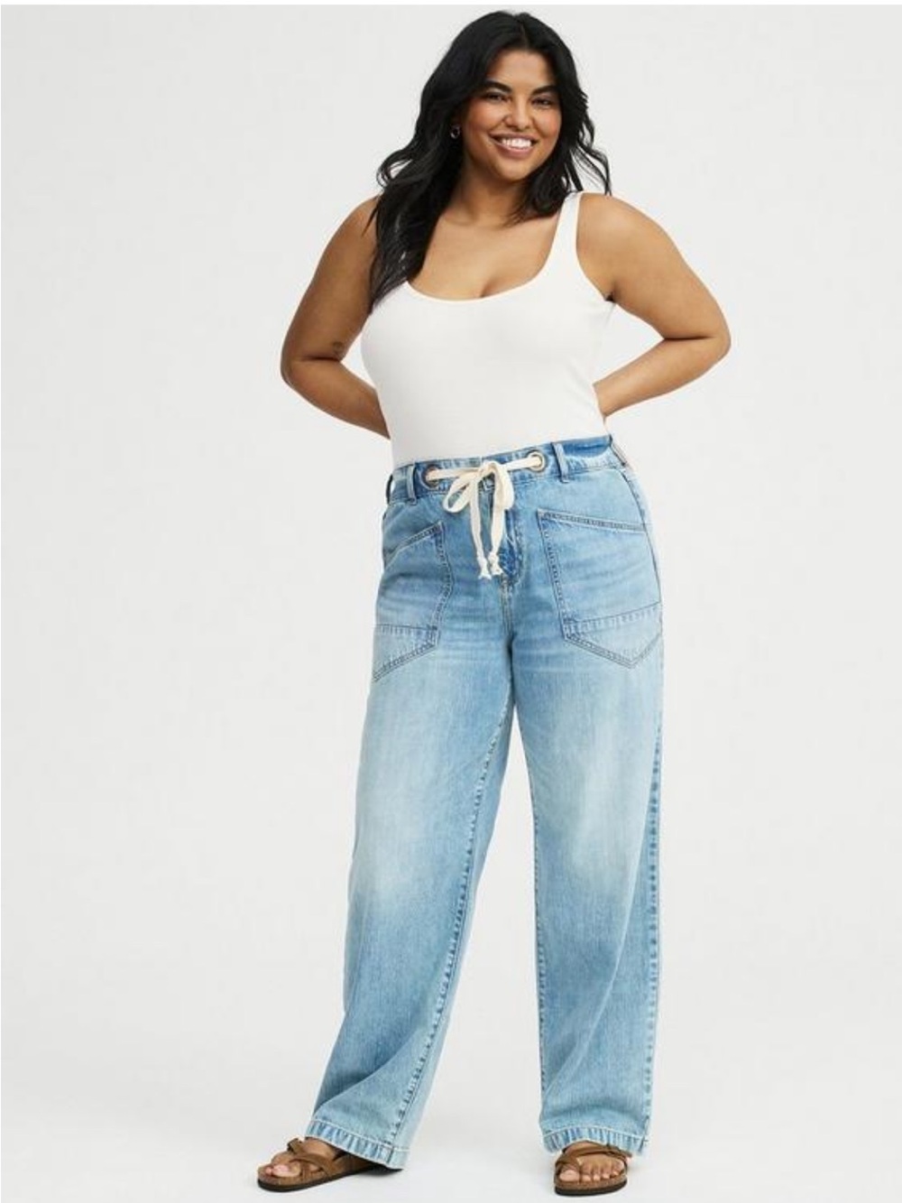 Torrid Women’s High-Rise Loose Straight Jean 12